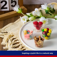 Verres à shot en plastique personnalisés de 1 oz, gobelets de fête, gobelets de mariage, mini gobelets à dessert