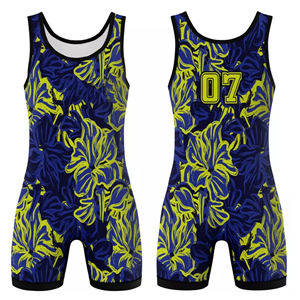 Nouvelle conception de haute qualité maillots de lutte vêtements professionnels maillots de lutte sur mesure - Product Image 1