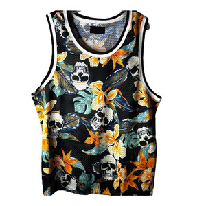 Vente en gros Chemise d'été imprimée d'excellente qualité Débardeur sans manches hippie grunge dans un style unique - Product Image 6