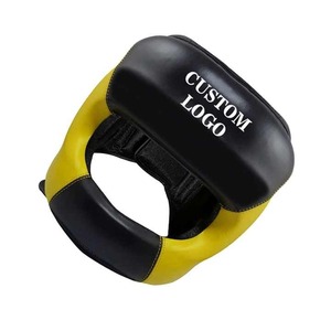 2025 nuevo diseño personalizado MMA Head Guard ligero de alta calidad PU cuero ropa de lucha con impresión de logotipo para deportes Fitness - Product Image 5