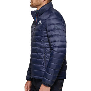Veste d'hiver matelassée pour homme en polyester, couleur unie, meilleur prix, vente en ligne - Product Image 3