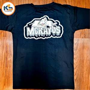 T-shirts pour hommes en coton 100% tricotés avec impression personnalisée sur l'écran, impression de logo |   Respirable, écologique, OEM, utilisation promotionnelle de la mode - Product Image 4