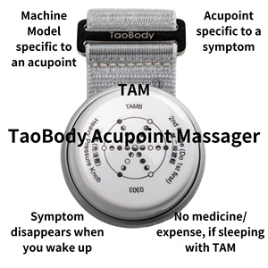 Taobody สายรัดข้อมือนวดบรรเทาอาการปวดของร่างกายและเข็มขัดสำหรับเท้า/คอ/ไหล่/มือใช้นอนหลับตลอดชีวิตใช้เพิ่มพลังงาน - Product Image 6