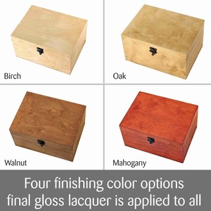 Caja de almacenamiento rústica de madera recuperada para decoración del hogar - Product Image 2