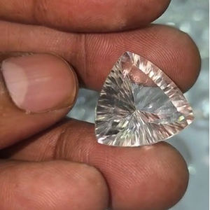 254 Pcs of Natural Crystal Quartz 14mm to 25mm Oval Rectangle Trillion <b>Laser</b> Cut 2940 Cts Lot Iroc <b>Sales</b> Quality Gemstone US$588 - Product Image 2