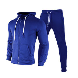 Men Tracksuit Drawstring <b>Strip</b> Pullover Sweatpants and Hoodie Set Spring Autumn Sweat Suit Two Piece Set - Product Image 1