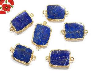 Conector facetado de Topacio Azul de Londres de 125mm, Conector de bisel recién llegado, colgante de Plata de Ley 925, joyería para aniversario - Product Image 4