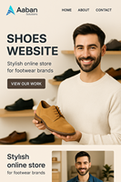 Toko Online sepatu pengembangan situs Web tepercaya para ahli Web memberikan platform situs Web e-commerce yang terjangkau dan kreatif