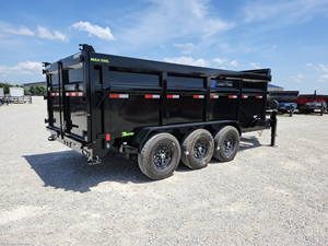 Nuevo Remolque de Volteo Semirremolque de Acero Load Trail 7x14 2026 / 21k GVWR / Laterales de 48'' |   Eje Triple - Product Image 3