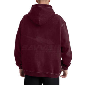 Sweats à capuche surdimensionnés en coton et polyester, design personnalisé, légers, de qualité supérieure - Product Image 2