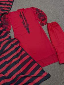 Nouveau dernier concepteur imprimé coton Kurti avec Dupatta ensemble pour toutes les occasions vêtements de mariage robes indiennes au prix de gros - Product Image 4