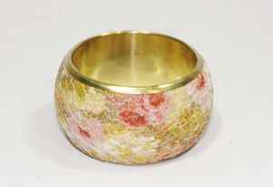 Logo personnalisé en laiton et cuir couleur dorée forme ronde rond rond rond ustensiles de cuisine pour la maison et fête d'anniversaire utilisé nouveaux produits 2025 - Product Image 6