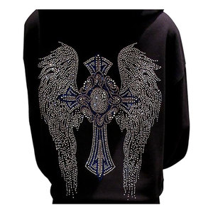 Femmes à la mode strass sweats à capuche en gros mode sweats avec Logo personnalisé 2025 nouveau Design - Product Image 3