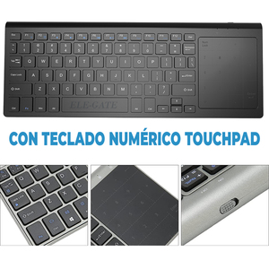 Mini Tastierino Numerico Wireless Integrato con Touchpad per Bluetooth, Meccanico, Inglese, Giapponese, Russo, Certificato RoHS, Progettato per Desktop - Product Image 6