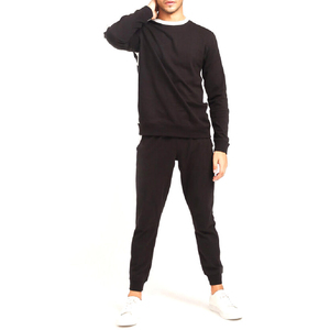 Conjunto Deportivo Personalizado de Invierno para Hombre, Sudadera de Cuello Redondo, Pantalones Deportivos Estampados, 360 Gramos, 100% - Product Image 2