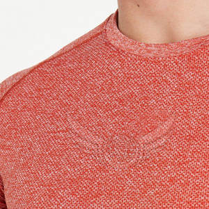 Camiseta de algodón atlética de manga corta para entrenamiento, camiseta de gimnasio de culturismo con diseño de logotipo, el mejor producto - Product Image 5