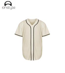 Onstyle Maillots de baseball à sublimation pour hommes, vêtements de sport élégants, uniformes personnalisés à boutons complets, légers, cousus, pour l'entraînement - Product Image 1