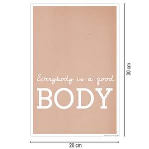 Tout le monde est un bon exemple de body art imprimé sur papier - Product Image 3