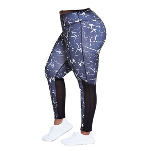 Legging taille haute sans couture pour femmes vêtements de sport respirants avec quantité minimale de commande bas de style décontracté - Product Image 3