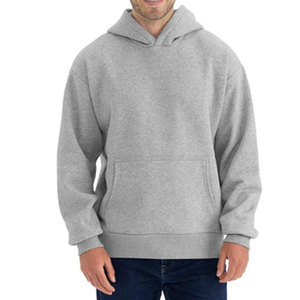 9307 pull à capuche lourd Premium sweat à capuche en polaire lourde toile avec couleur unie label privé pull à capuche sweats - Product Image 6