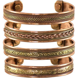 Premium Quality <b>Copper</b> Magnetic Fashion Bracelet Arthritis Therapy <b>Bangle</b> - Product Image 1