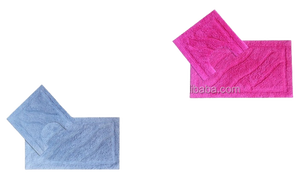 Vente en gros 100% coton imprimé tapis de bain qualité supérieure doux écologique anti-dérapant motif solide Style américain Vaibhav exportations - Product Image 3