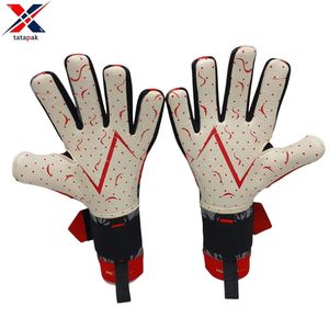 Gants de gardien de but en cuir personnalisés - Utilisation professionnelle en extérieur, haute qualité, protection complète des doigts, imperméables, poignet réglable - Product Image 2
