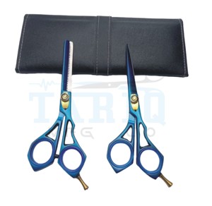 Tijera de peluquero de estilo profesional de alta calidad, tijeras de corte de pelo, tijeras de adelgazamiento, tijeras de corte de pelo de salón de peluquería - Product Image 5