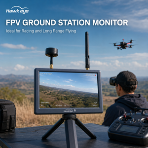 Moniteur FPV 5 pouces Hawk Eye Little Pilot 4 5 8G avec double récepteur et enregistreur DVR pour drone RC quadricoptère - Product Image 5