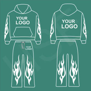 Conjunto Deportivo de Chaqueta y Pantalones Jogger con Cremallera Completa para Hombre, Conjunto de 2 Piezas - Product Image 1