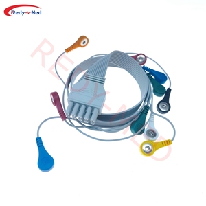 Consumíveis Médicos <span class=keywords><strong>Holter</strong></span> Monitor 10 Lead IEC AHA Compatível <span class=keywords><strong>Contec</strong></span> TCL4000 TCL5000 TCL6000 <span class=keywords><strong>Holter</strong></span> Cabo Telemetria Cabo - Product Image 2