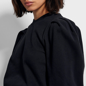 Sudadera con logotipo personalizado para mujer, ropa deportiva de gimnasio de felpa de lana completa para invierno, diseño de logotipo de posición frontal - Product Image 2