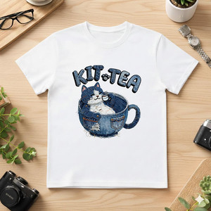T-Shirt Unisex 100% Cotone 210GSM, Abbigliamento Casual con Logo Frontale Stampato in Serigrafia, Stampa DTG, Serigrafia Compressa - Product Image 1