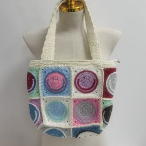 Venta al por Mayor de Fábrica, Bolso de Hombro Tejido a Crochet Hecho a Mano, Nuevo 2025, Regalo para Navidad, Año Nuevo, Día de San Valentín - Product Image 4