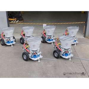 C-10SLF Nuevas Máquinas Rotatorias de Gunita para Construcción, Producción Baja/Media, Sistema 1.5, Tolva Plana, Componentes de Bomba de Motor Eficientes - Product Image 1