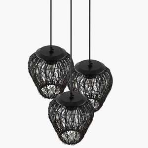 Candelabro Retro marroquí, farol hueco turco, luz de techo de hierro forjado, lámpara colgante Retro árabe antigua para Loft - Product Image 3