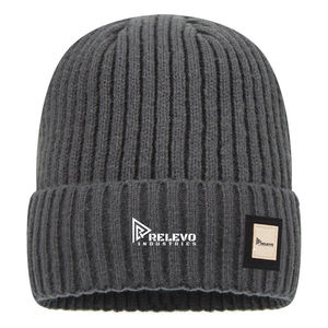 Fabricante de Gorros de Punto, Gorro de Invierno con Logotipo Personalizado Bordado, Gorro de Punto Informal para Adultos, Gorros de Invierno Cálidos para Exteriores - Product Image 2