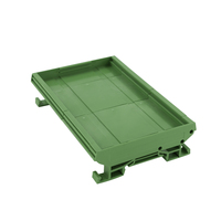 Supports de carte de circuit imprimé en plastique pour rail DIN de qualité supérieure, 72*153.5, disponibles en gros