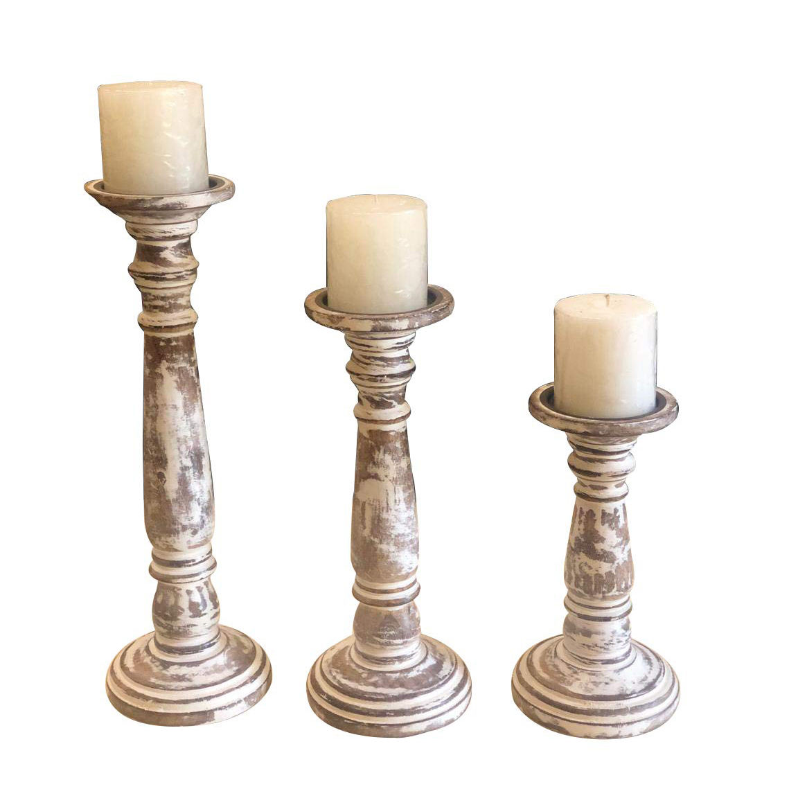 Distressed Burnt White