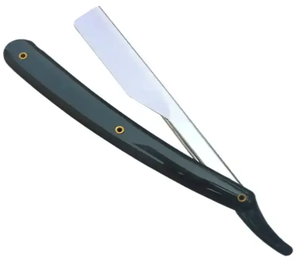 Maquinilla de afeitar de seguridad de doble filo más vendida para hombres Mango largo Latón Reutilizable Single Edge Black" - Product Image 1