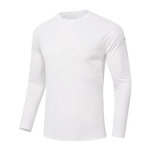 Rashguard à manches longues pour hommes et adultes fabriqué avec du spandex/polyester pour la vente en gros - Product Image 1