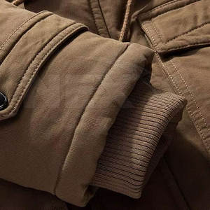 Diseñe su propio logotipo Chaqueta de carga para hombre a prueba de viento Chaqueta de carga hecha en Pakistán - Product Image 4