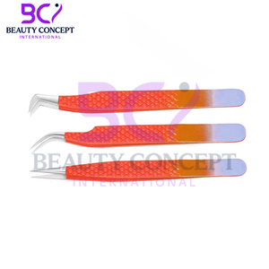 Anti-Static Stainless SteelVolume Lash Tweezers for Beauty and Personal Car - Product Image 2
