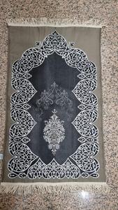 พรมละหมาดลายแปลกใหม่ ผลิตจากผ้าฝ้ายตุรกี ป้องกันเชื้อโรค ซักเครื่องได้ ผลิตตามสั่ง พกพาสะดวก สำหรับชาวมุสลิม ใช้สำหรับตั้งแคมป์ - Product Image 4