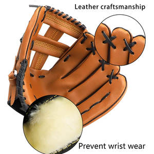 Nouveaux gants de baseball de qualité supérieure à prise parfaite gants de baseball antidérapants en cuir pur - Product Image 2