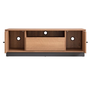 ชั้นวางทีวี MO-115TV รุ่นโมเดิร์น สำหรับห้องนั่งเล่น พร้อมที่เก็บของ เหมาะสำหรับอพาร์ทเมนต์และบ้าน (ทำจากไม้อัด/เอ็มดีเอฟ) - Product Image 3
