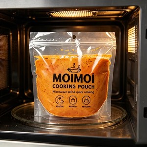 Custom Logo <b>Transparent</b> Moi Moi Cooking <b>Bag</b> Non-toxic Fast Cooking Takeaway Packaging - Product Image 1