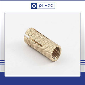 Sujetadores de anclaje moleteados de latón de calidad estándar ampliamente utilizados, sujetadores resistentes de fabricante indio - Product Image 4