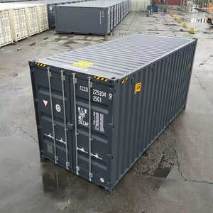 Conteneur d'expédition de 20 pieds, conteneur de stockage sec en acier conforme à la norme ISO pour le transport de marchandises et l'entreposage - Product Image 1