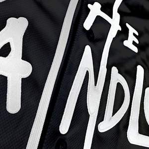 Presse à chaud maillot de Baseball personnalisé équipe Fit boutonné tissu de maille chemise de Softball séchage rapide broderie jeunesse attirail sergé USA - Product Image 4